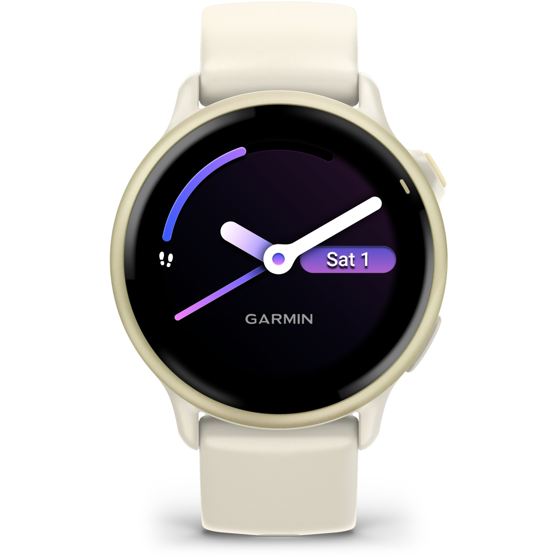 Montre sport GARMIN Vivoactive 6 Forme et santé GPS AMOLED BT Wi-Fi 42 mm Lunar Gold