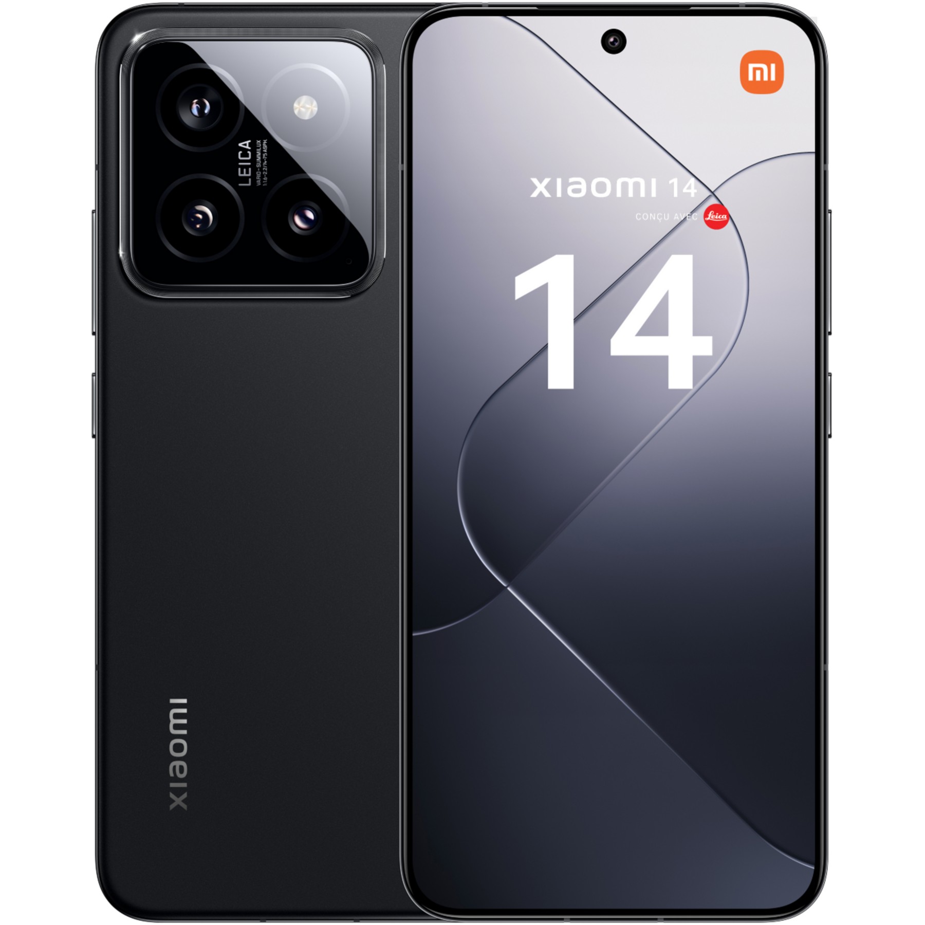 Smartphone XIAOMI 14 concu avec Leica Noir 512Go Reconditionné