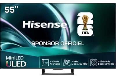 TV Mini Led HISENSE 55U7Q 2025 - 55 pouces ( 139 cm )