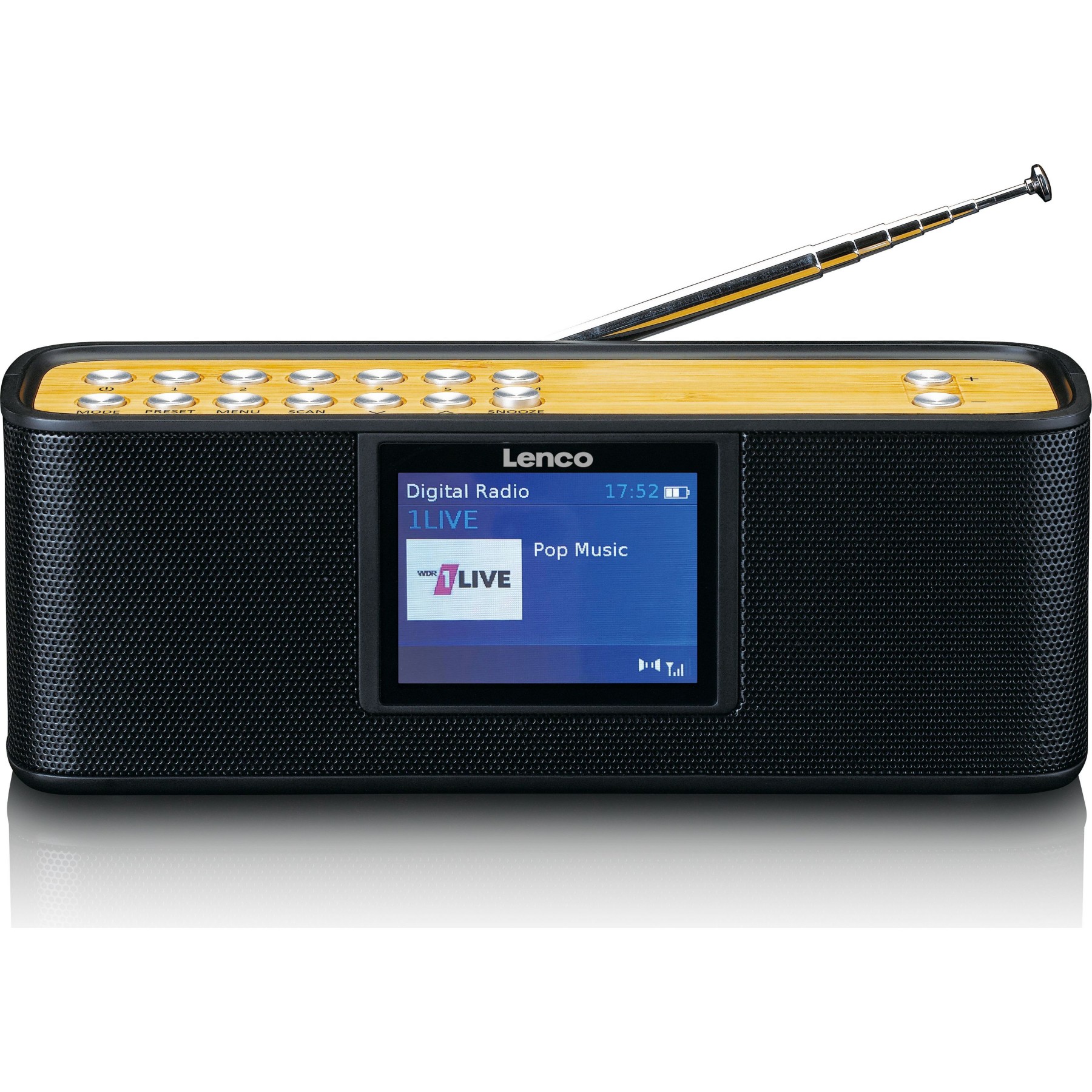 Radio DAB LENCO PDR-045BK
