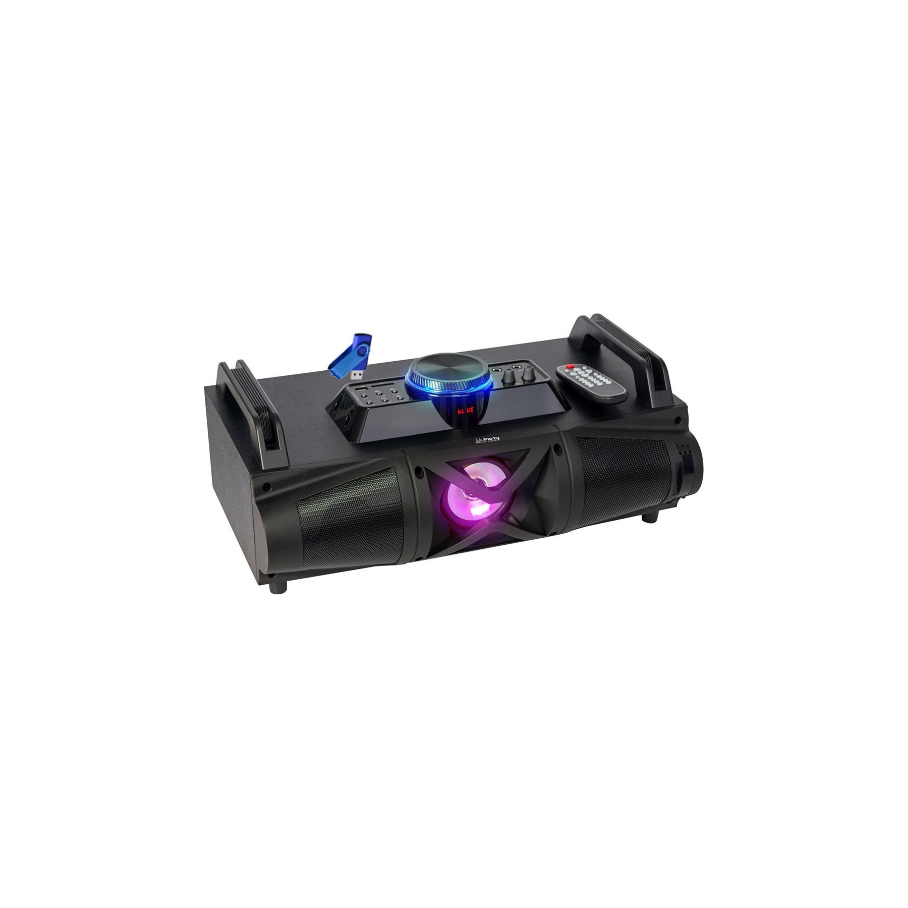 Enceinte sono BIGBEN PARTY-FALCON 20W BT LED 2 micros USB 32G