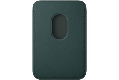 Porte-cartes APPLE en tissage fin vert