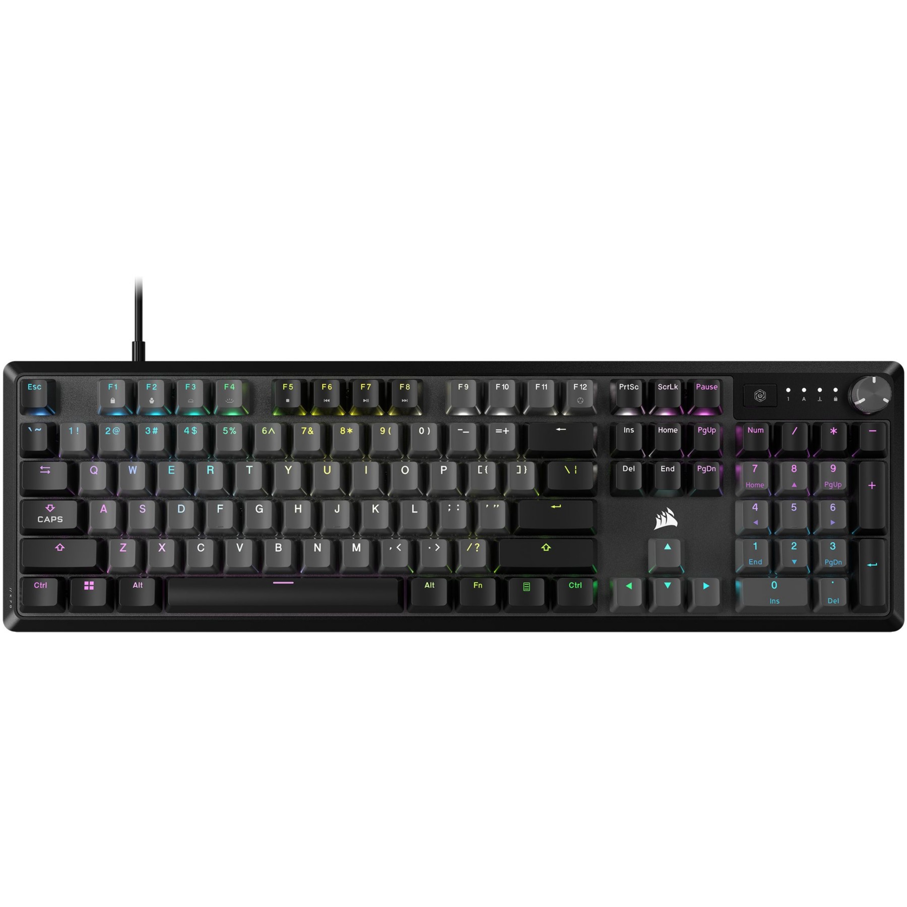 Clavier gamer CORSAIR K70 Core Gris