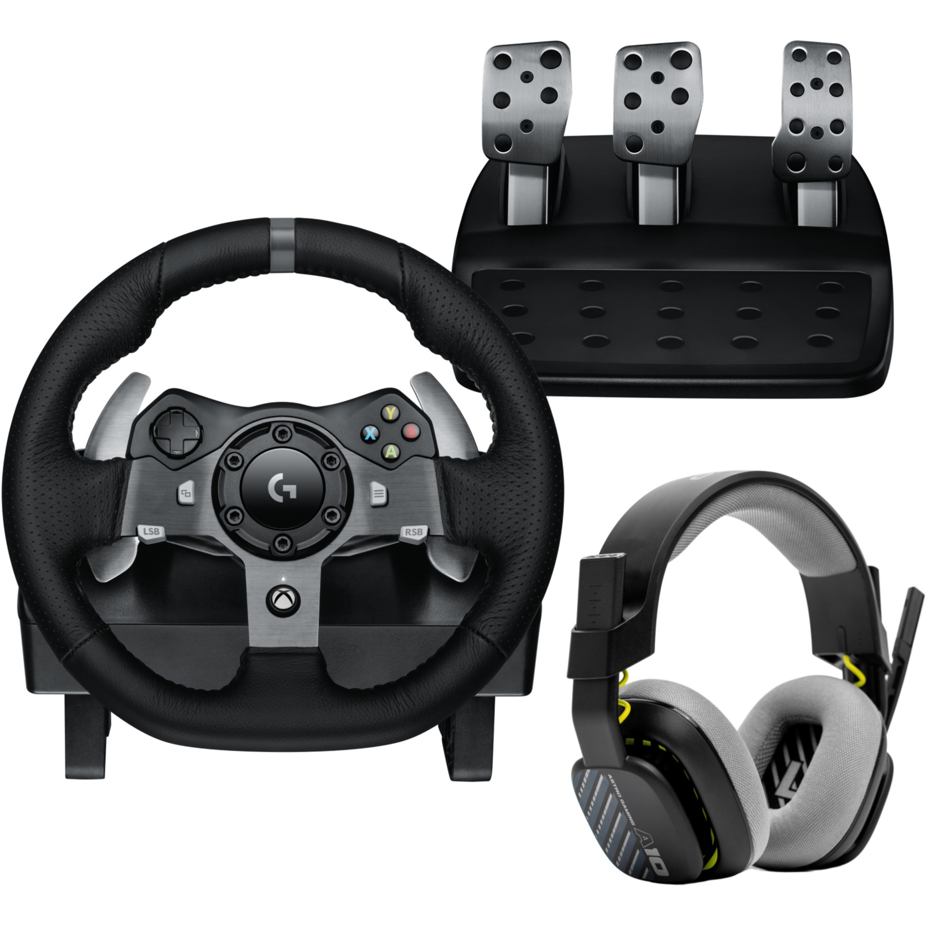 Volant + Pédalier LOGITECH VOLANT G920 + CASQUE ASTRO A10