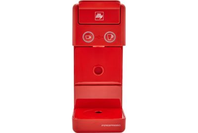 Cafetière à dosette ILLY Y3.3 rouge expresso & coffee