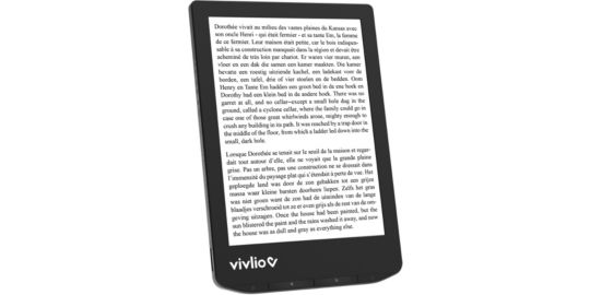 Liseuse eBook VIVLIO LIGHT Noire