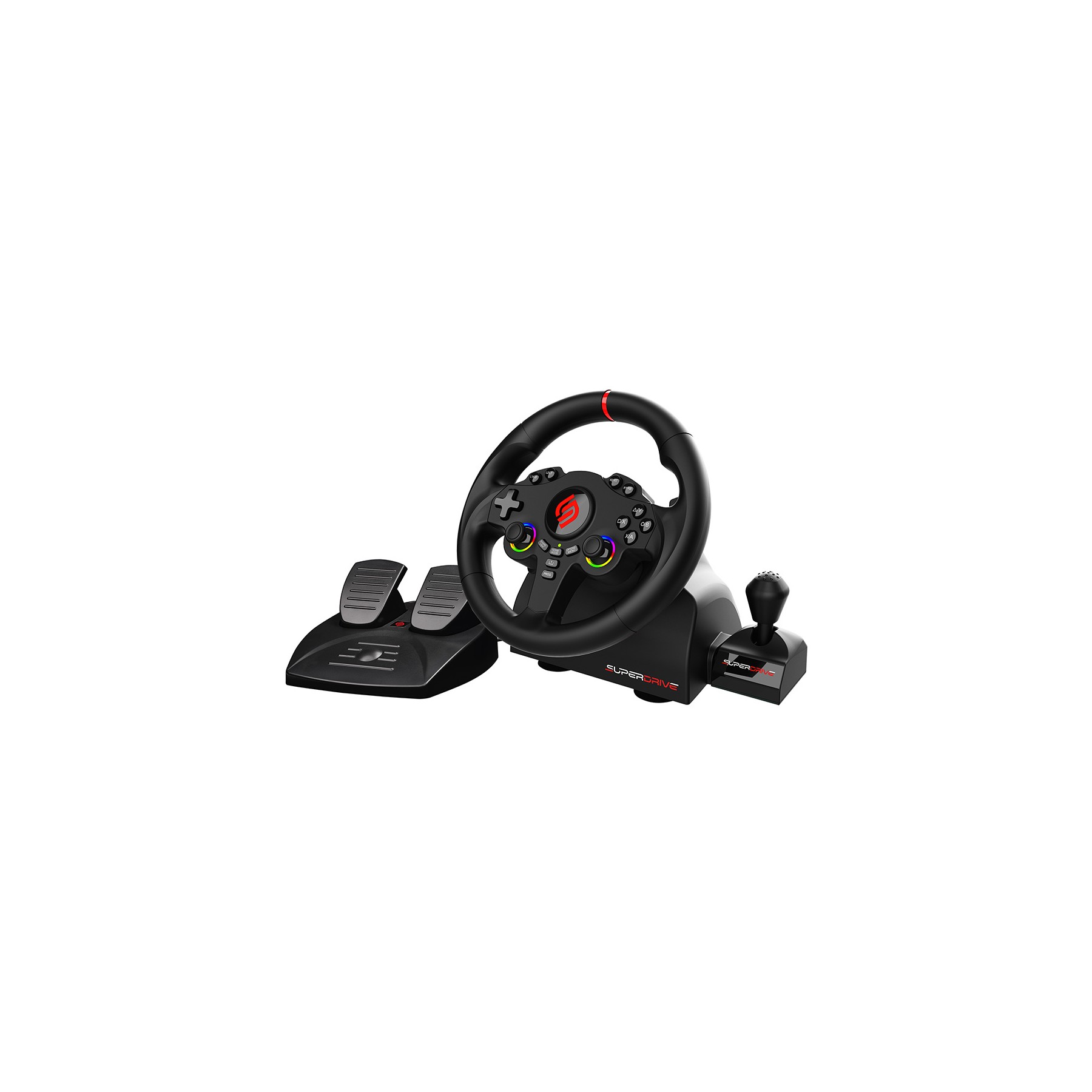 Volant + Levier de vitesses + Pédalier SUBSONIC STEERING WHEEL 220 RS-X