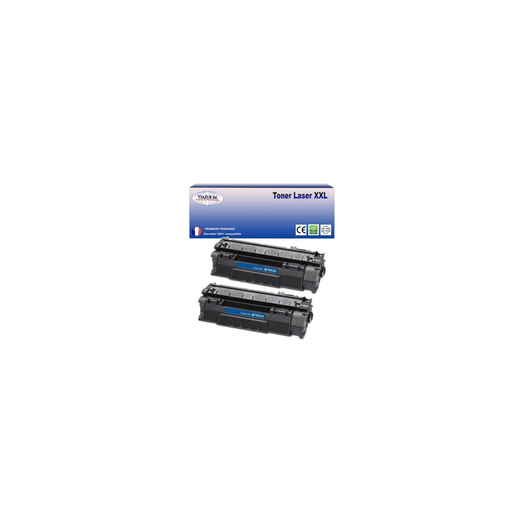 Toner T3AZUR remplace HP Q5949A (49A) Noir - 3 000p