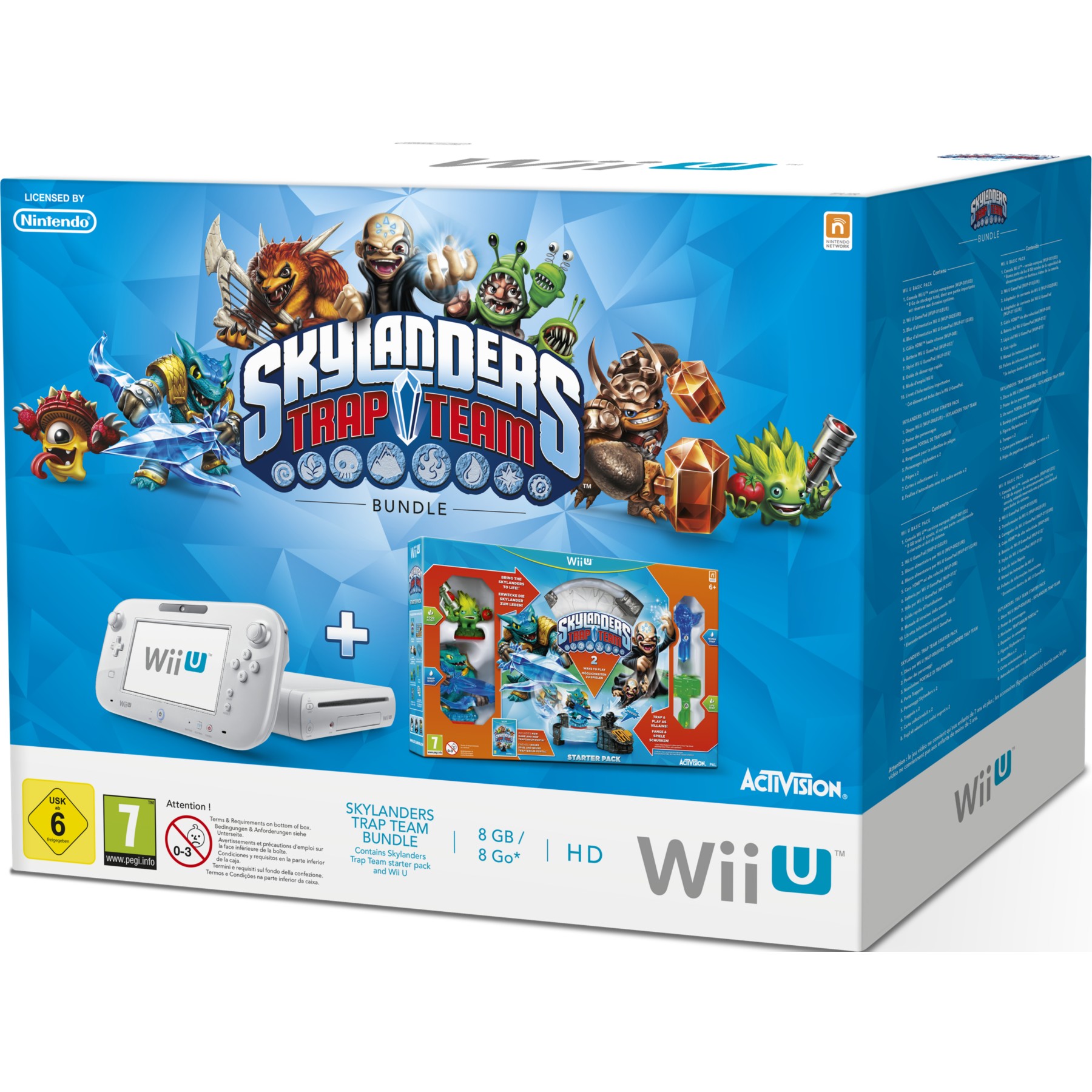 Console Wii U NINTENDO Wii U 8Go Skylanders Trap Team Reconditionné