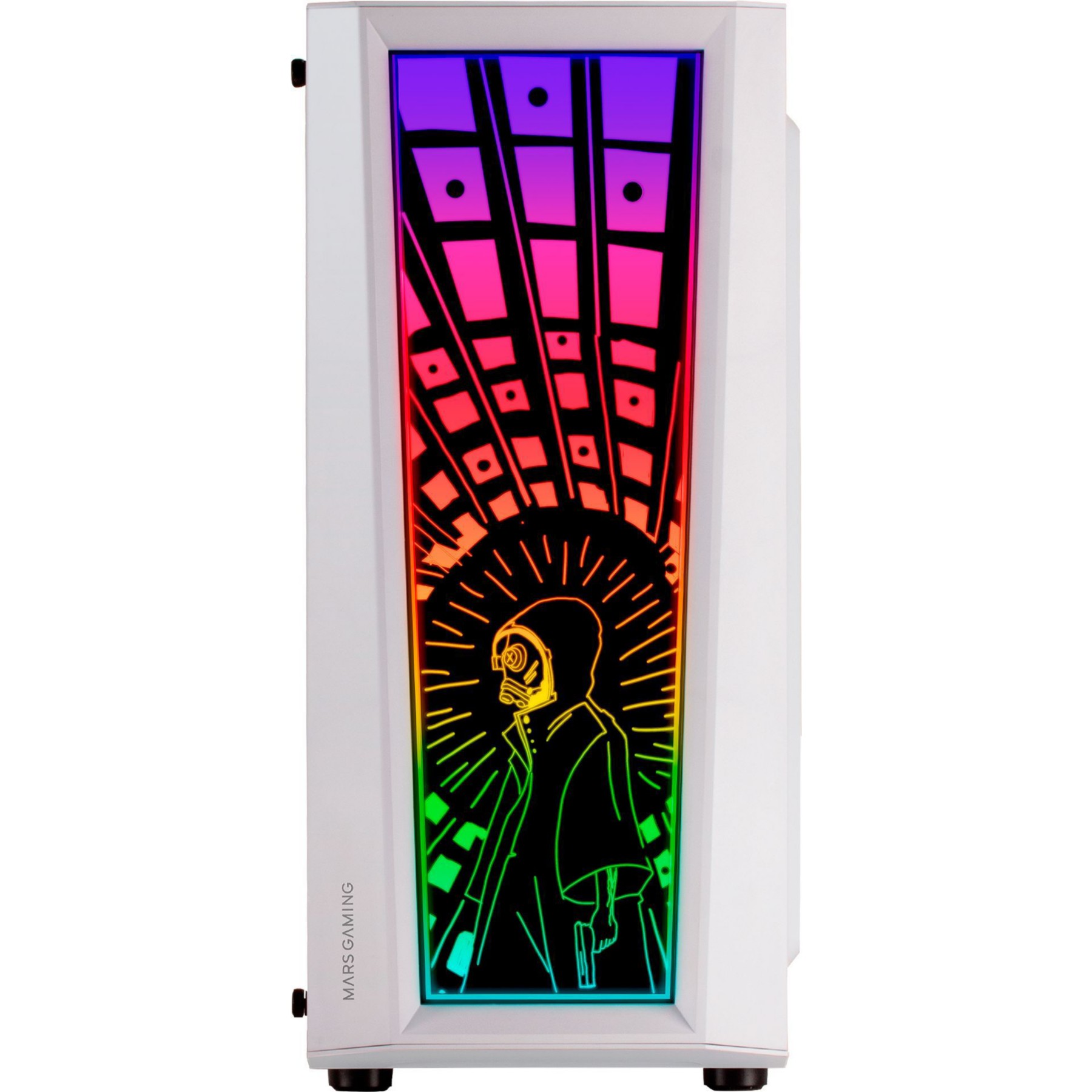 Boitier PC MARS GAMING MC-ART Blanc