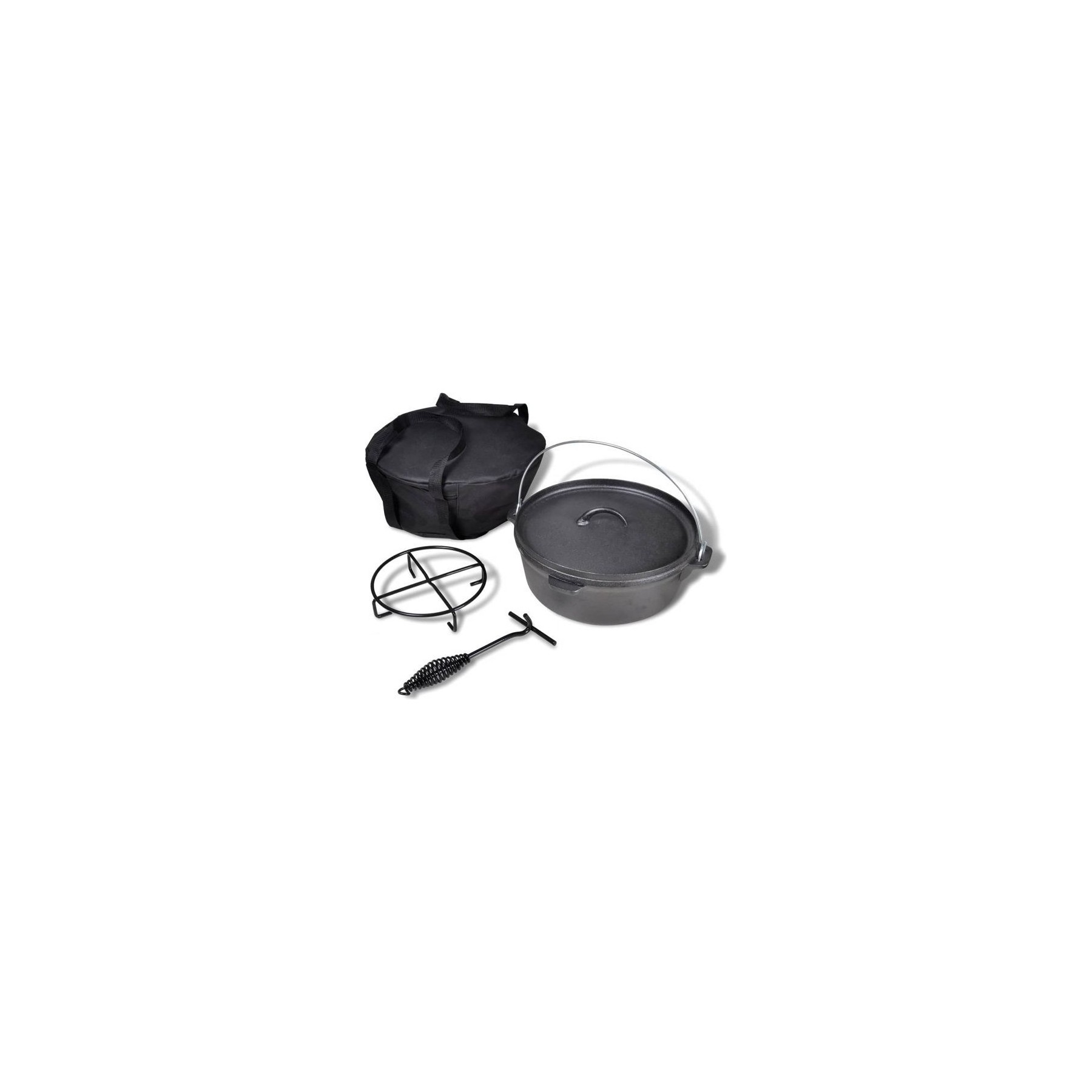 Cocotte VIDAXL Noir