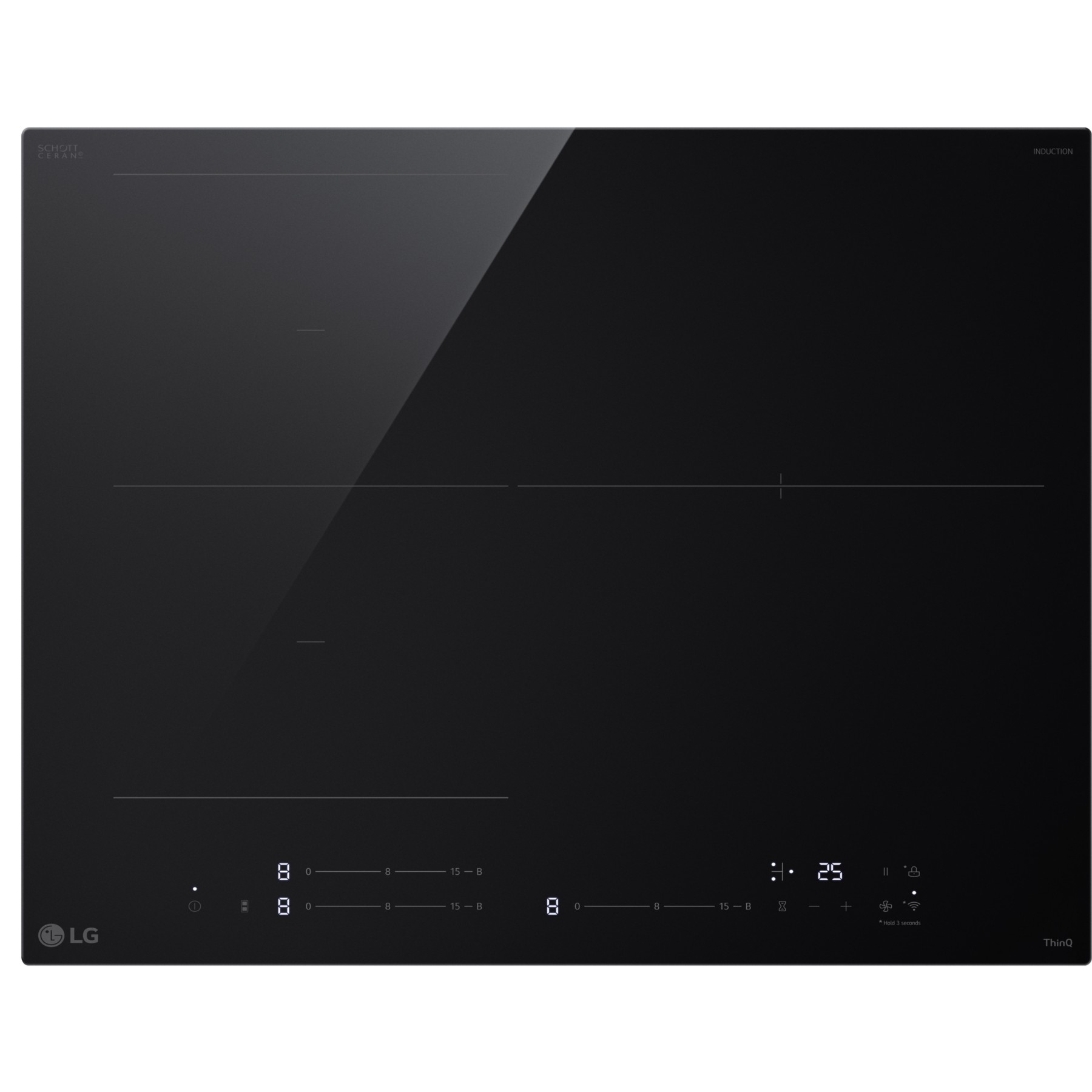 Plaque induction LG CBIZ2432B SmartInduction