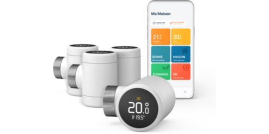 Tête thermostatique connectée TADO Quattro Pack X