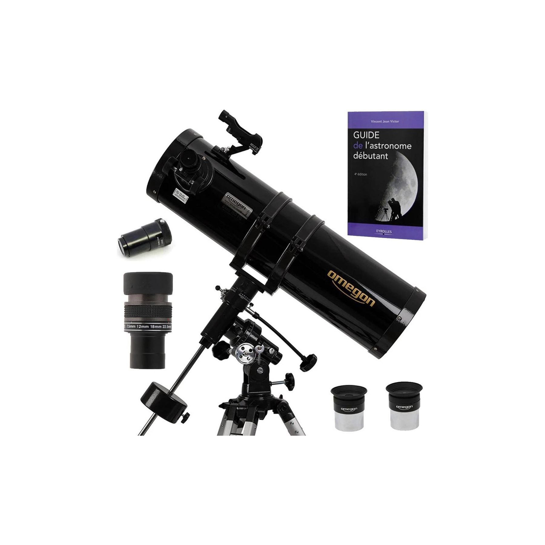 Télescope OMEGON Pack Complet Télescope Omegon 150/750 EQ