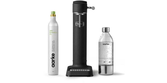 Machine à soda AARKE Pack Carbonator 3 Noir mat + CO2