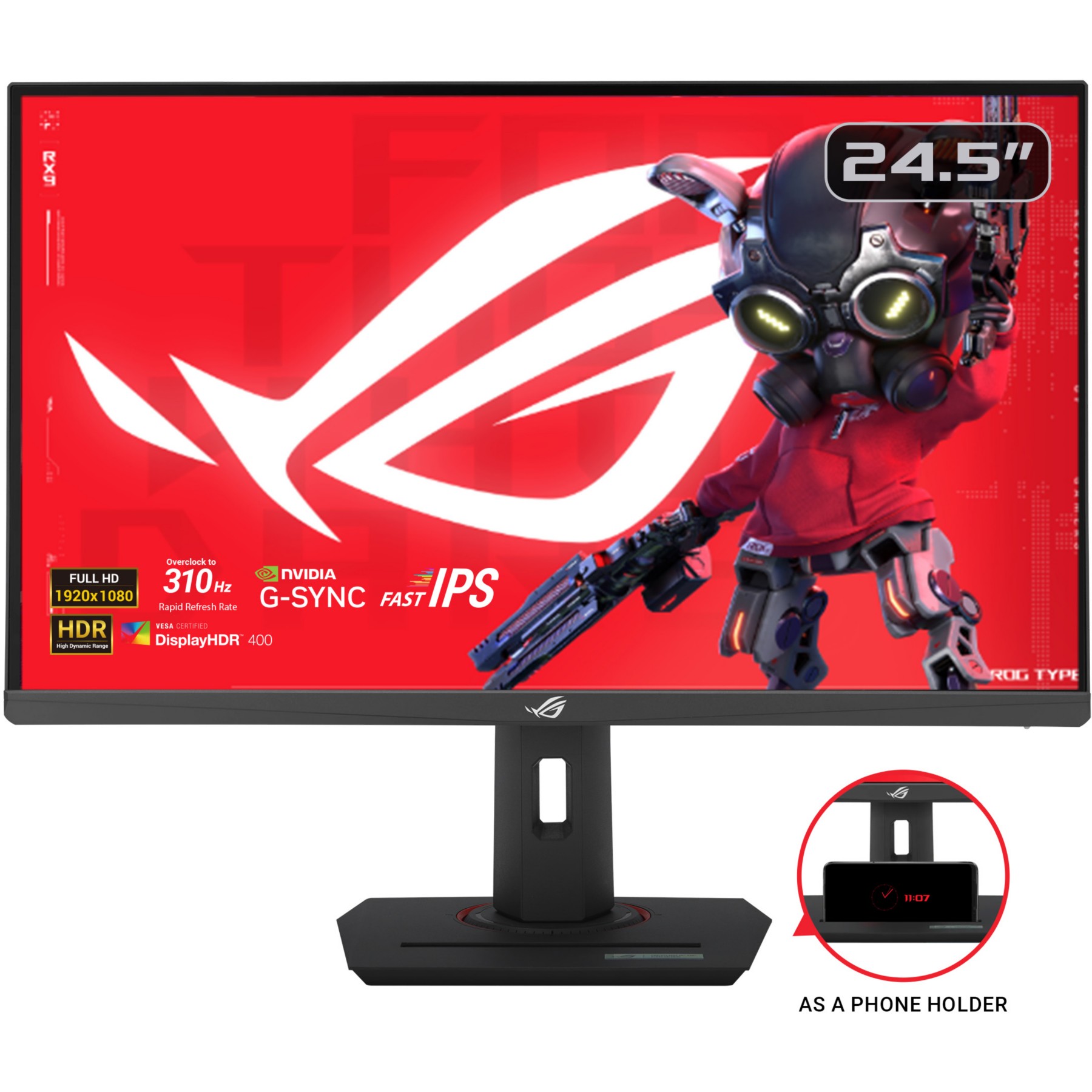 Ecran PC Gamer ASUS ROG GAMING XG259CMS Fast IPS