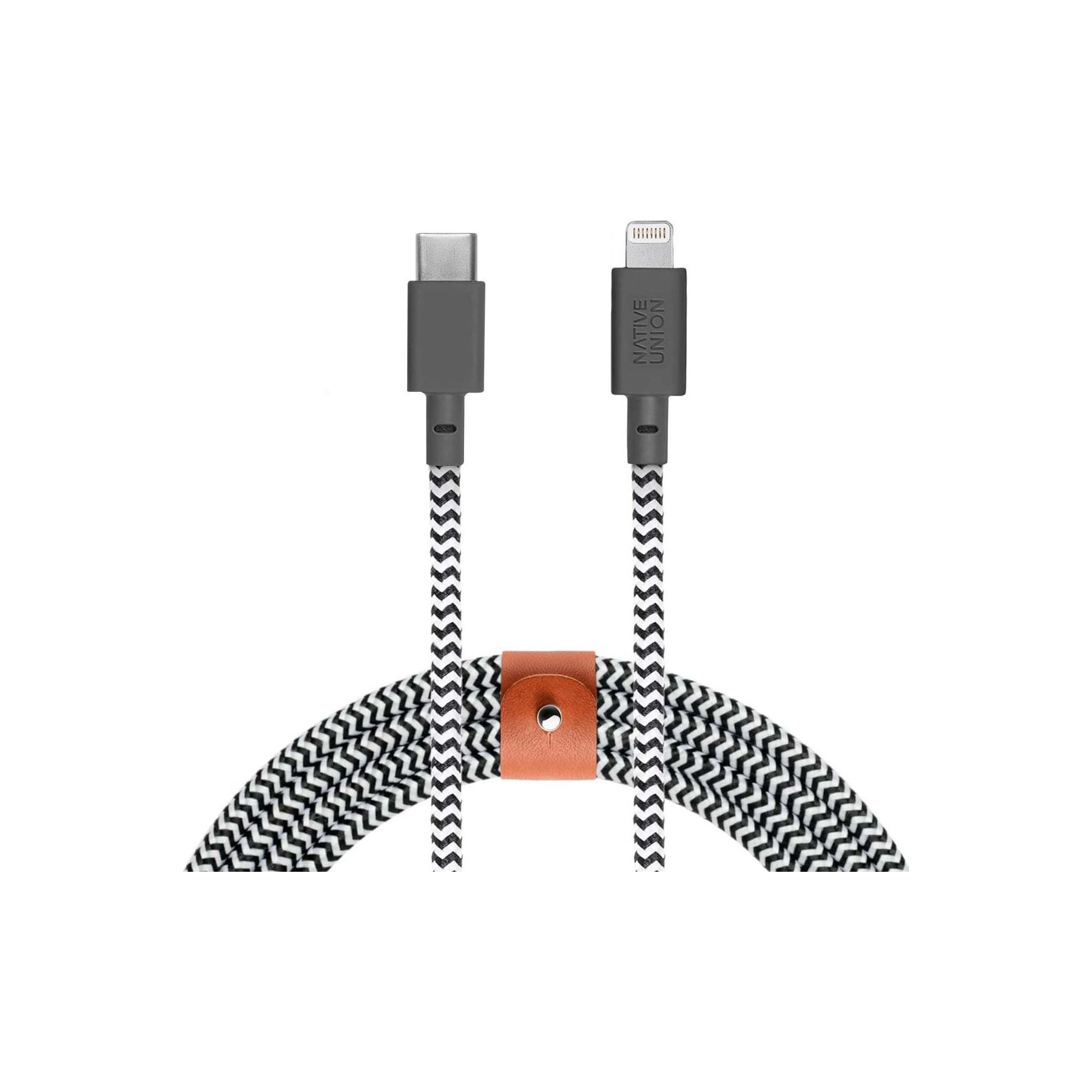 NATIVE UNION USB-C vers Lightning - 3m Zèbre