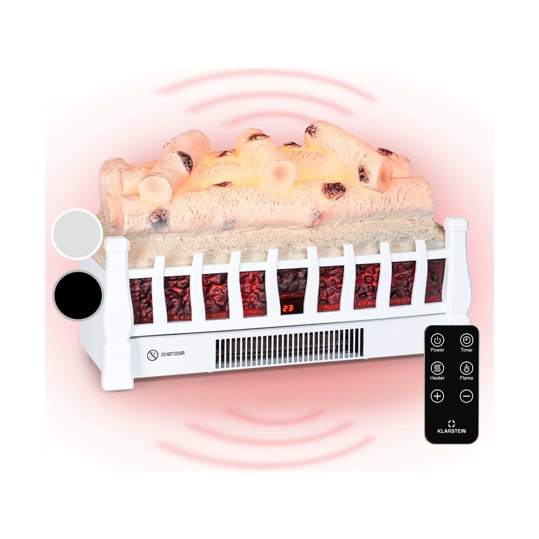 Cheminée électrique KLARSTEIN Kamini FXL 2G 1800W
