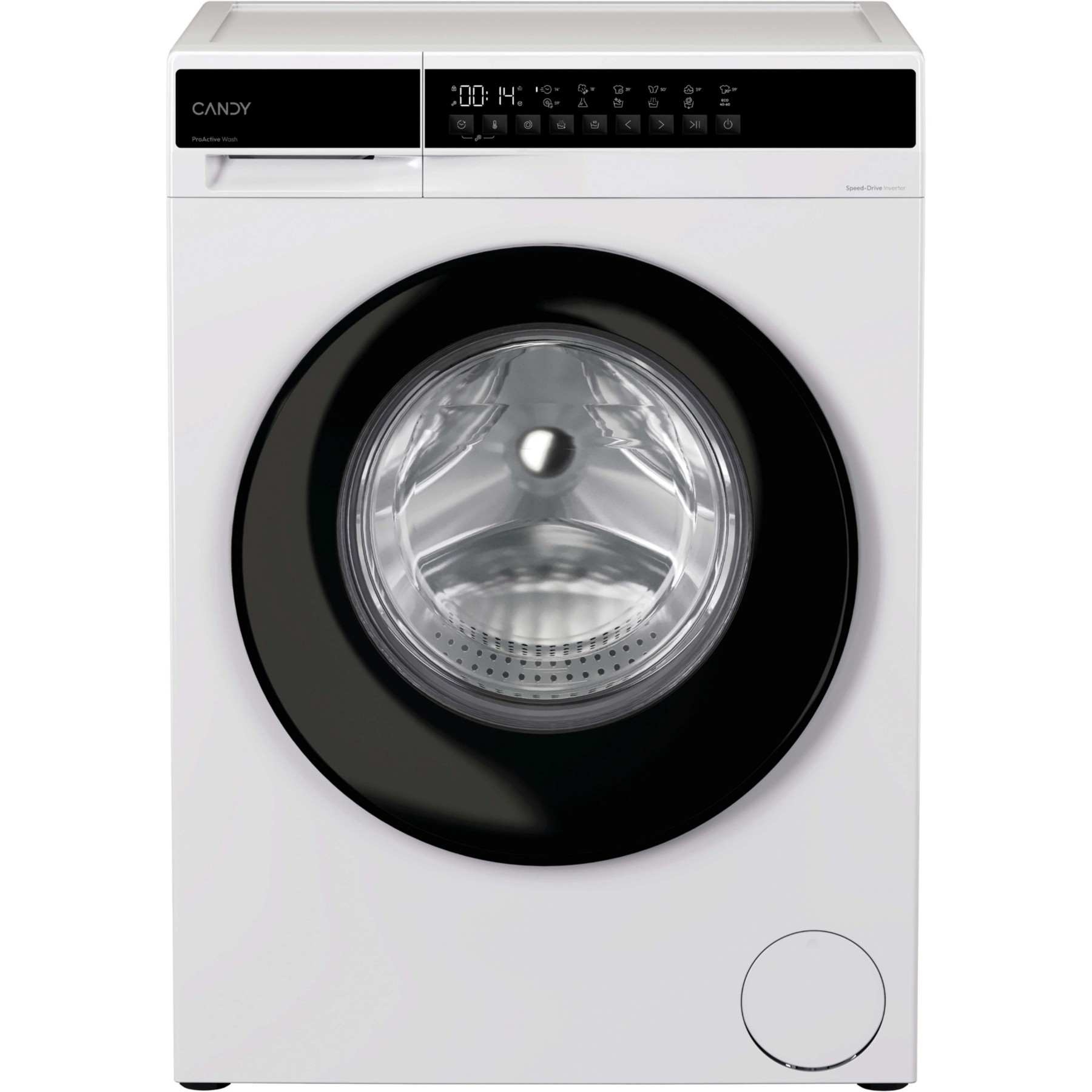 Lave linge hublot CANDY EY 210B8-S - 10 kg - 1200 tr/min - Classe A - Moteur induction