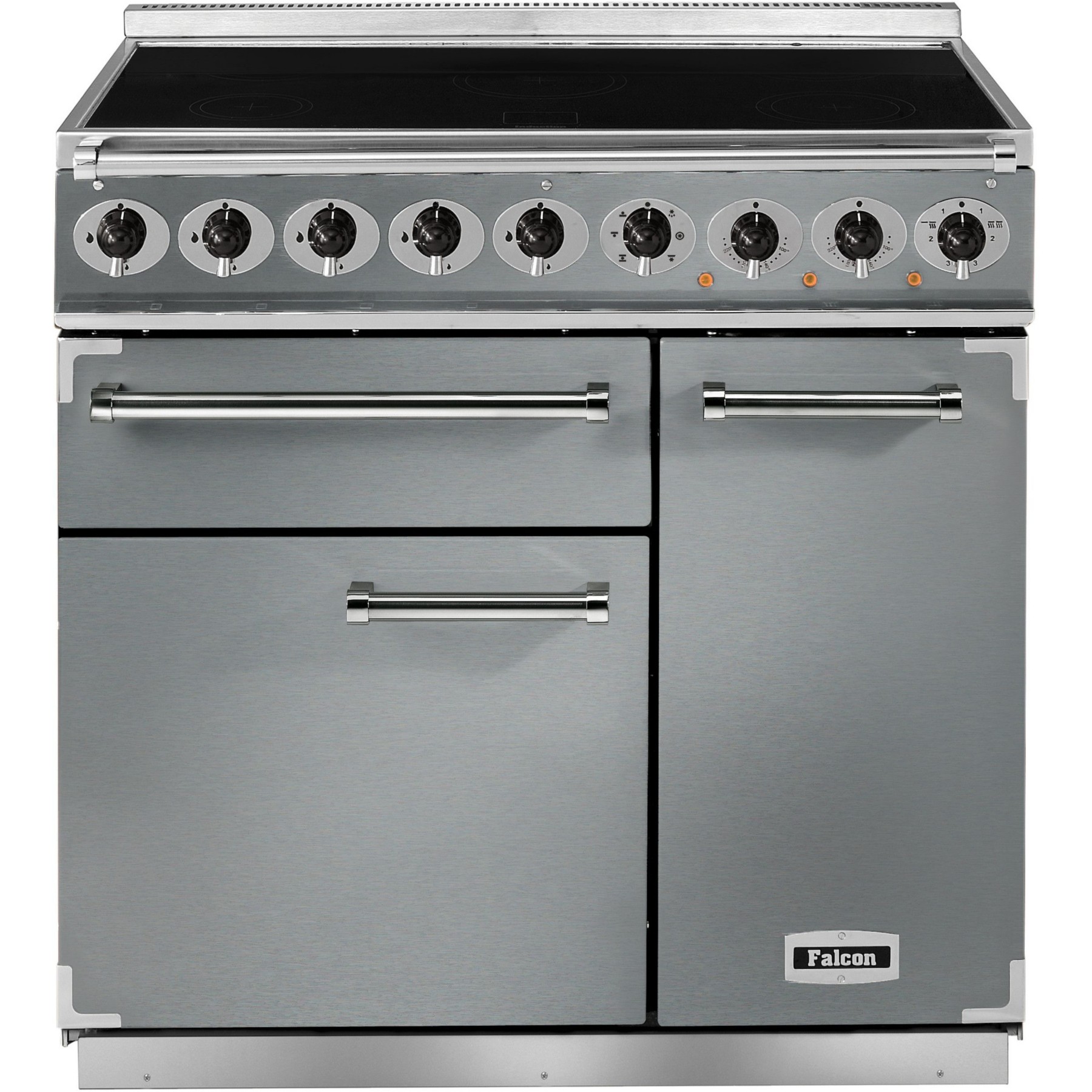 Piano de cuisson induction FALCON Semi Pro DELUXE 90 INOX CHROME