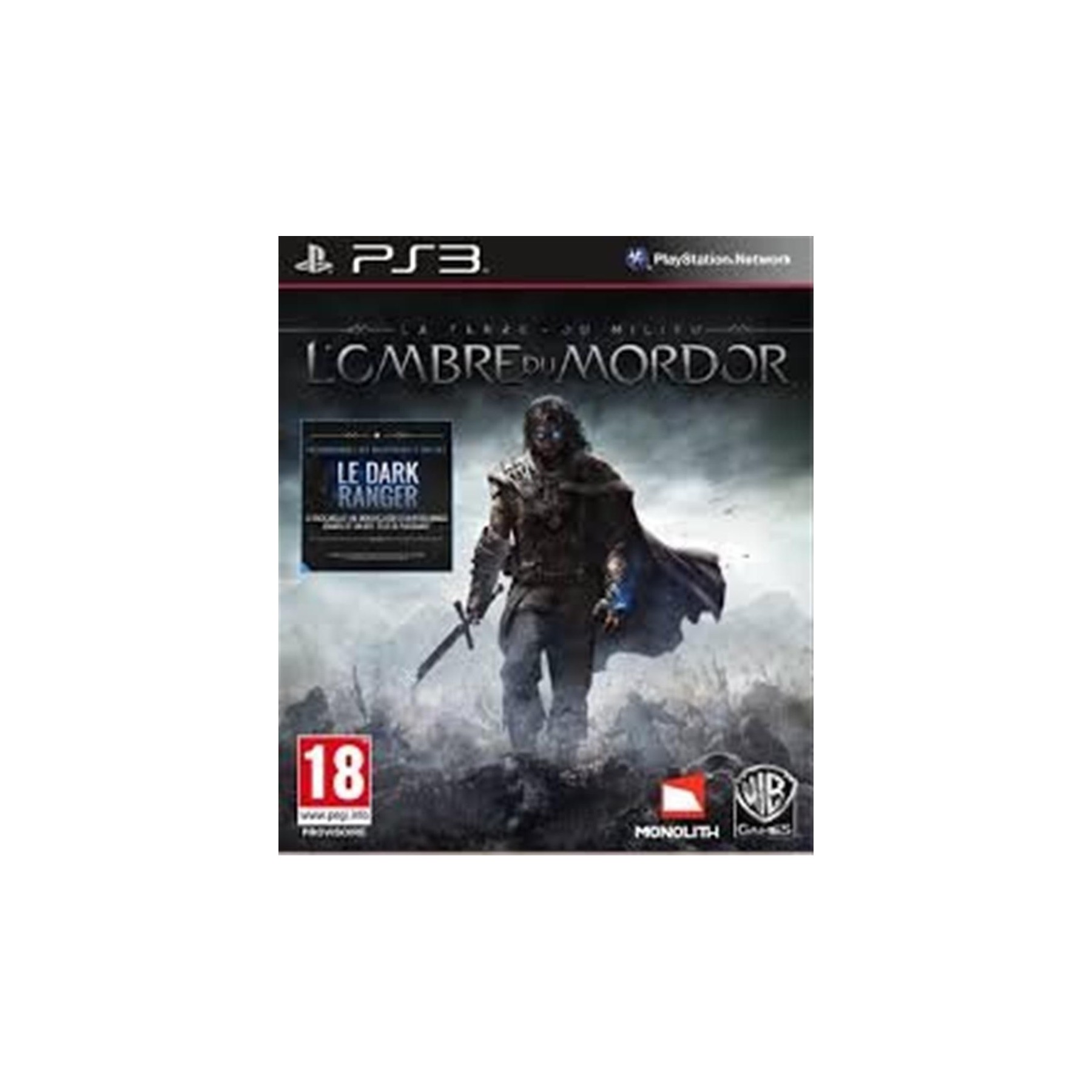 Jeu PS3 WARNER Shadow of Mordor
