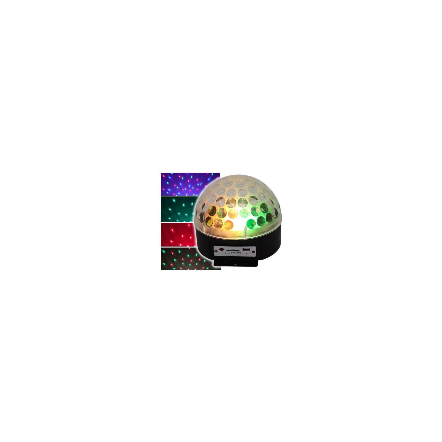 Jeu de lumières IBIZA Effet de lumière ASTRO 4 LL082LED-SD