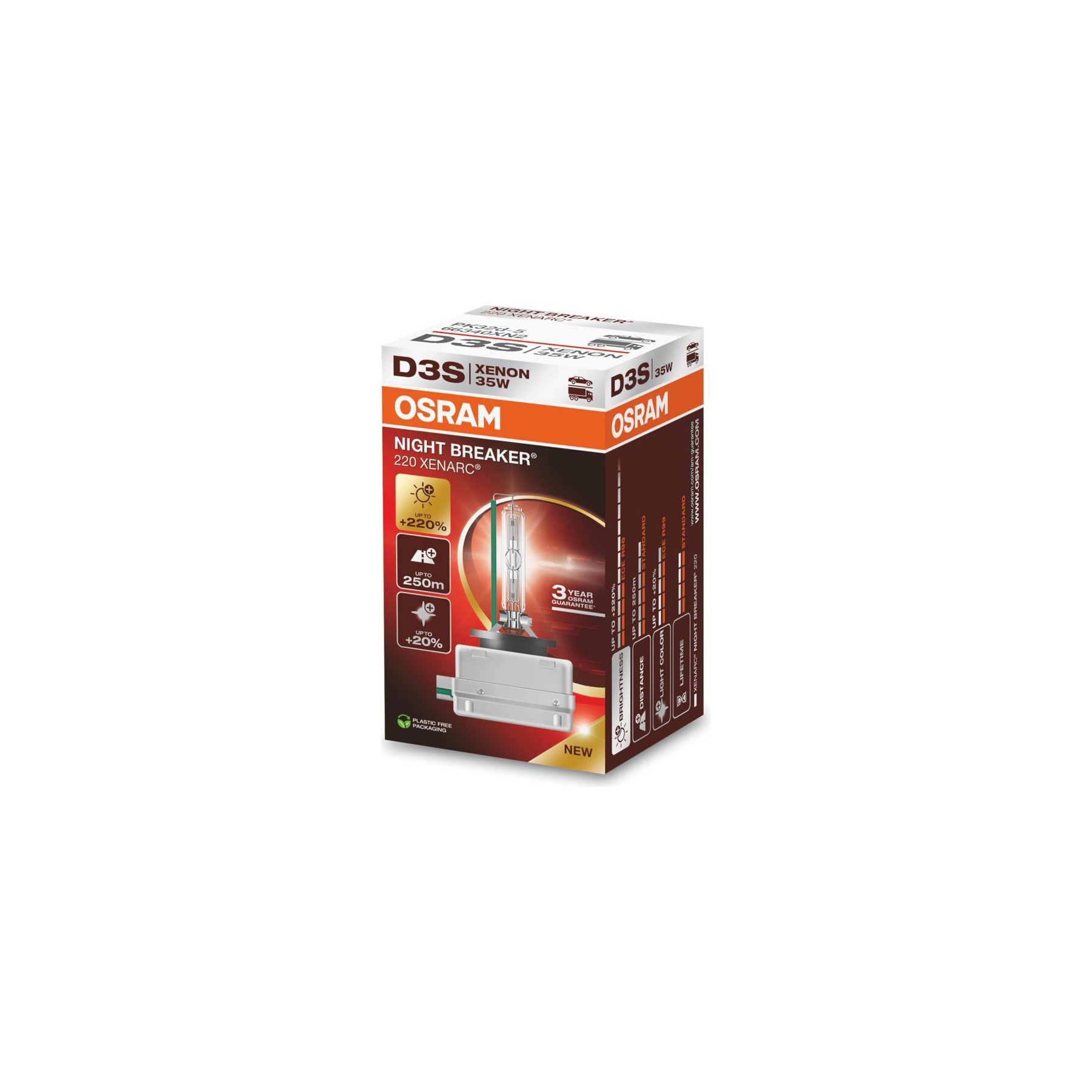 Ampoule OSRAM 1 ampoule XENARC NIGHT BREAKER 220  Osra