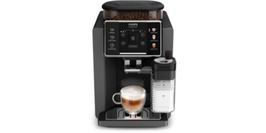 Interface tactile de la KRUPS Sensation Milk EA912HF1