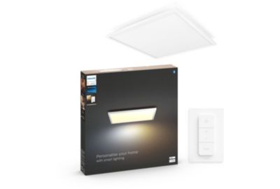 Panneaux lumineux PHILIPS HUE White Ambiance AURELLE carré Bl.+tlc