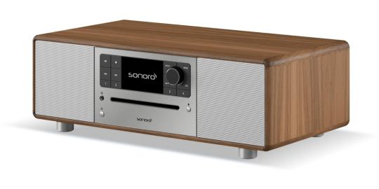 Chaîne HiFi SONORO PRESTIGE Noyer-Argent