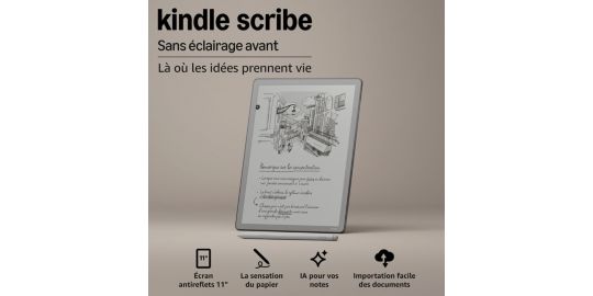 Bloc-notes numérique AMAZON Kindle Scribe 16go 2026 graphite