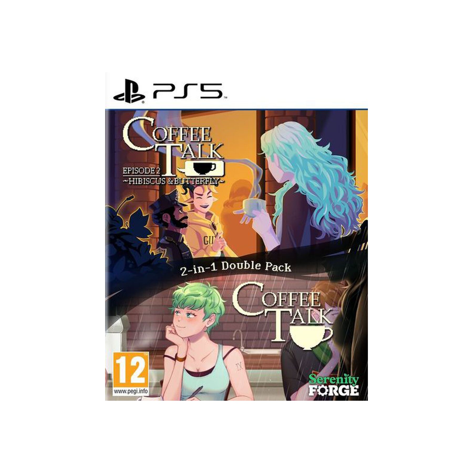 Jeu PS5 JUST FOR GAMES Coffee Talk Double Pack 1+2