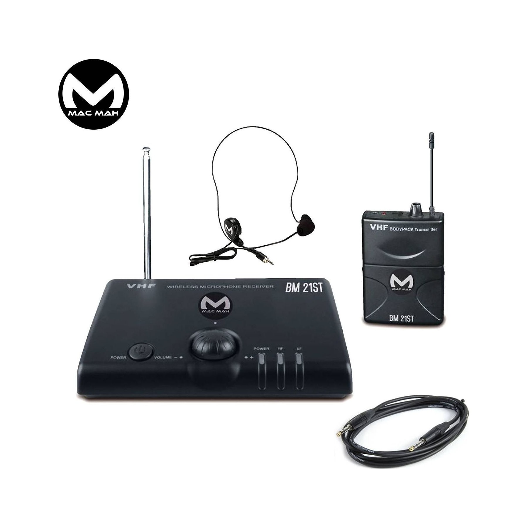 Micro MAC MAH Micro Serre tête VHF 218,3 MHz MAC MAH B