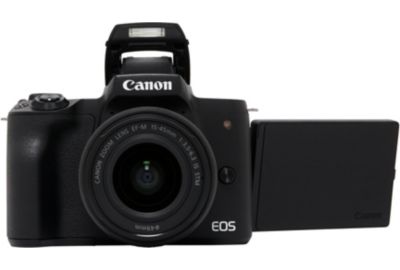 Appareil photo Hybride CANON EOS M50 Noir + 15-45mm