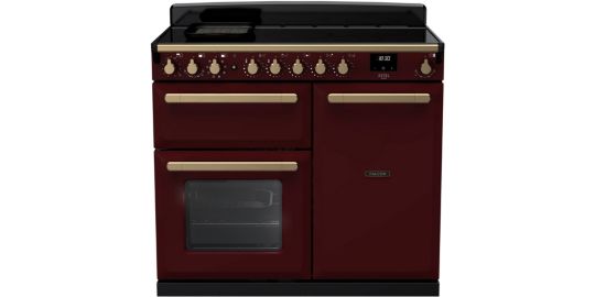 Piano de cuisson induction FALCON ESTEL DELUXE TAB IND 100 CM BORDEAUX LAI