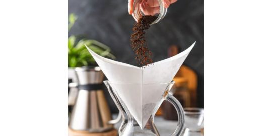 Filtre à café CHEMEX blancs x100 pour cafetiere 6/10 tasses