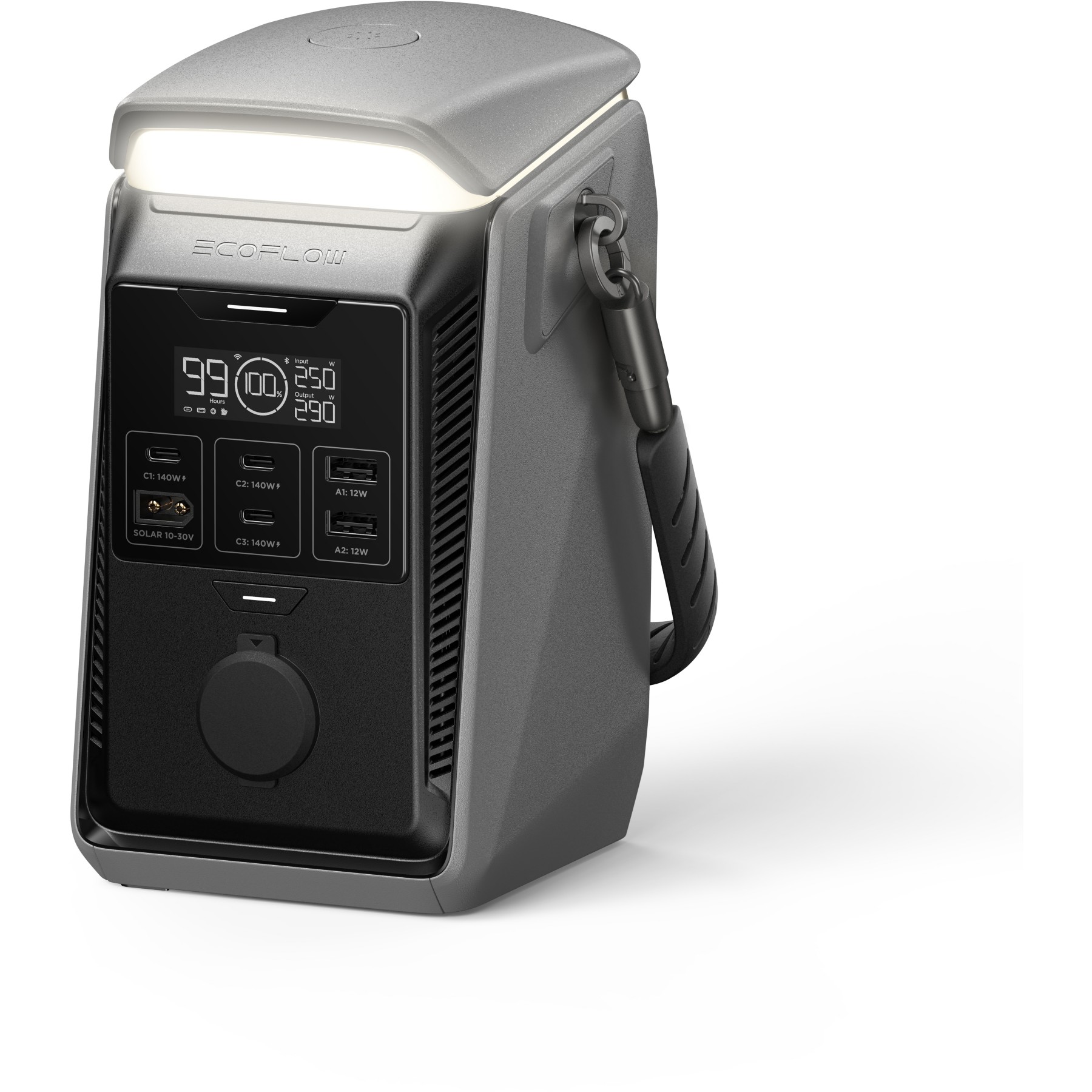 Station de charge ECOFLOW TRAIL Plus 300 DC portable (288Wh)