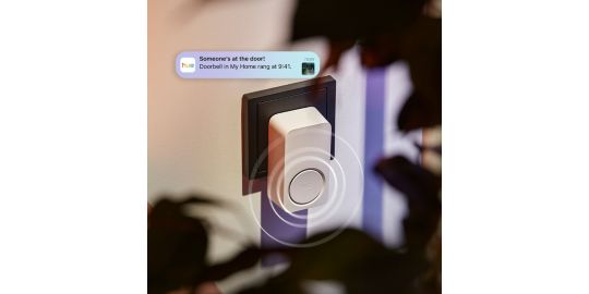 Sonnette vidéo PHILIPS HUE SECURE filaire+carillon