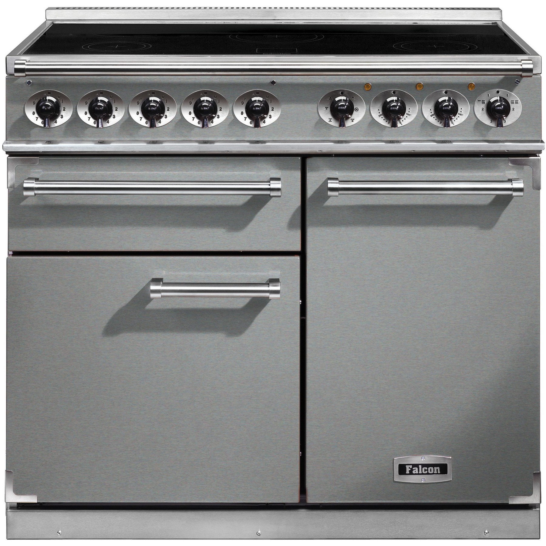 Piano de cuisson induction FALCON Semi Pro DELUXE 100 INOX CHROME