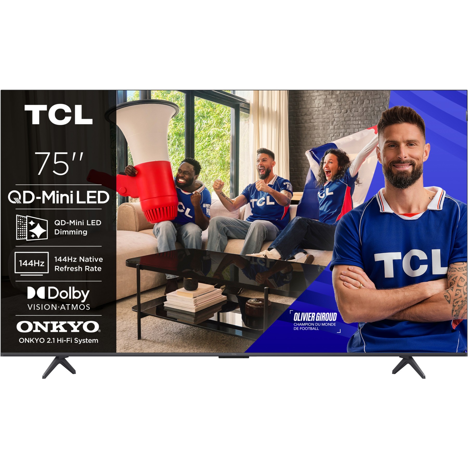 TV Mini LED TCL 75P89L (189cm)