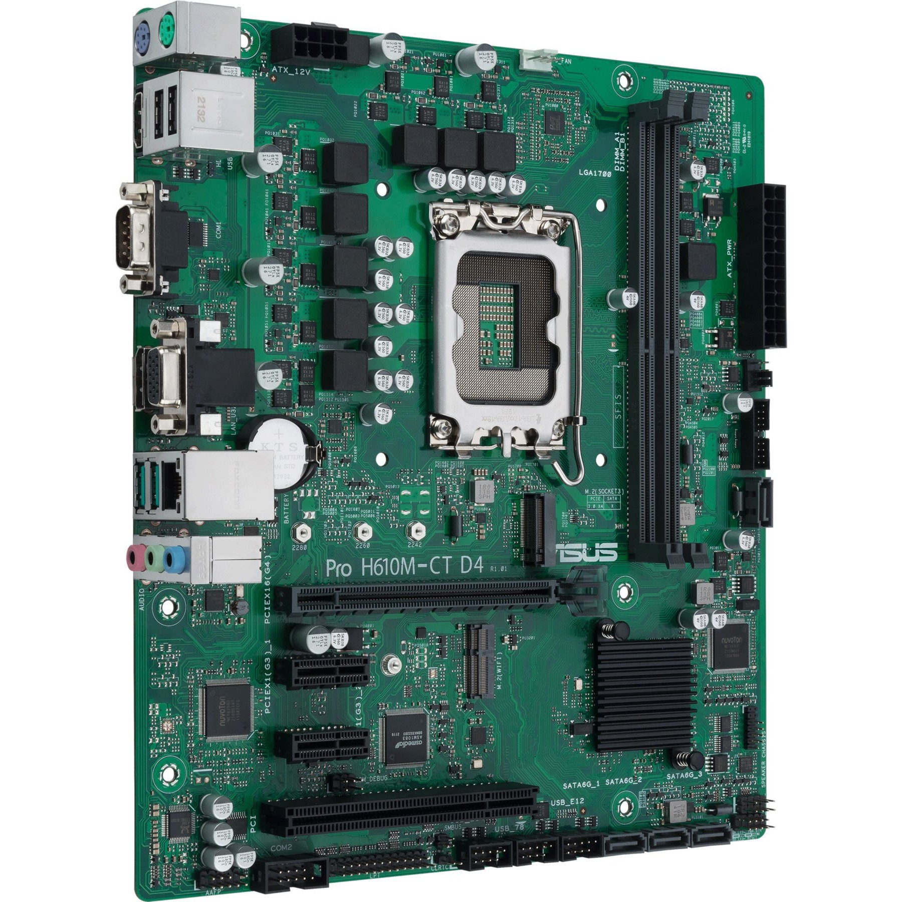 Carte mère ASUS PRO H610M-C D4-CSM