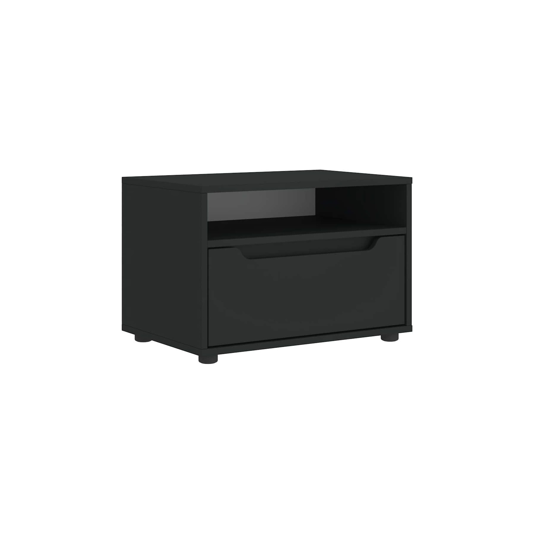 Meuble TV HELLOSHOP26 Meuble TV mural pratique moderne 60 x 40