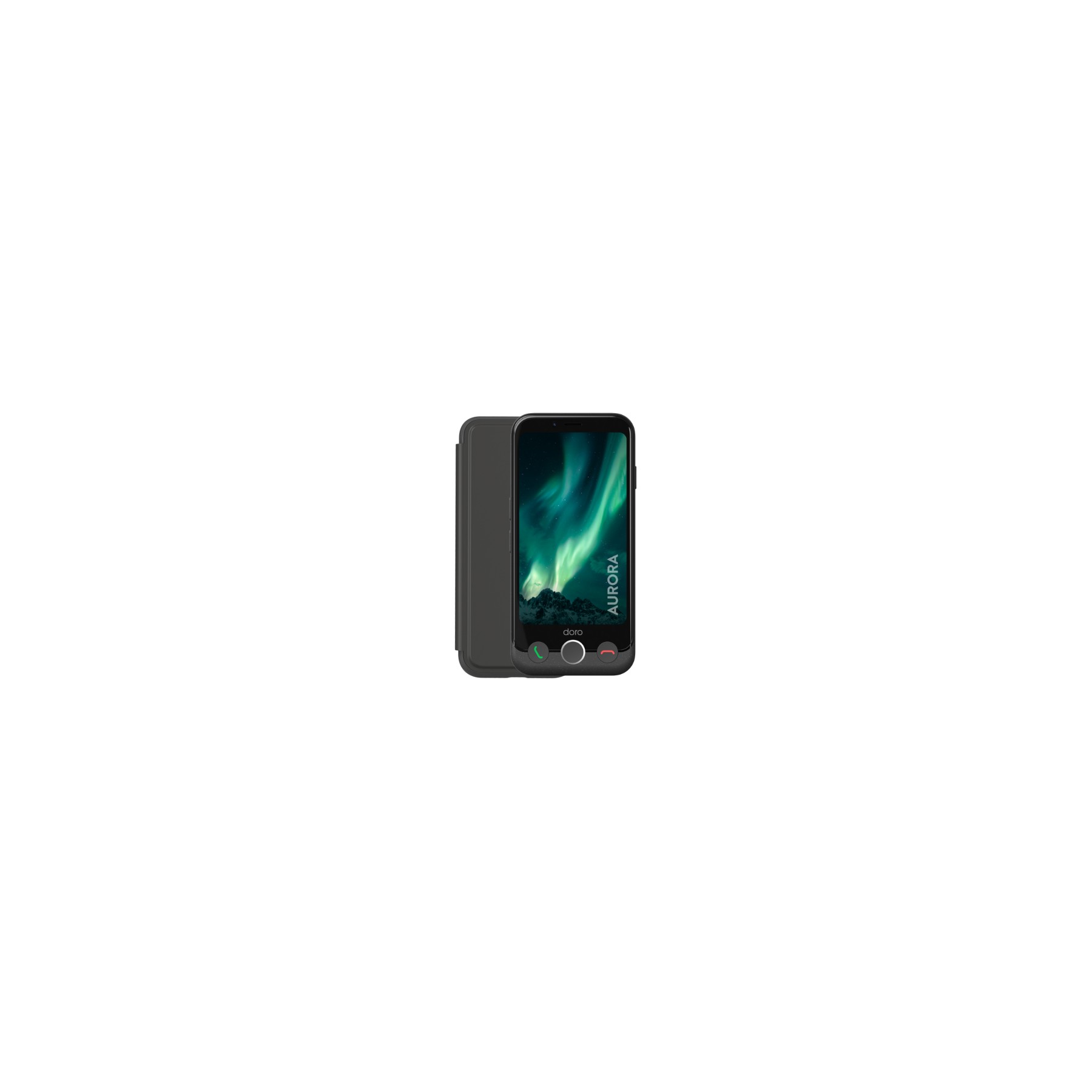 Téléphonie mobile DORO Aurora A10 4G + Etui + Protège écran