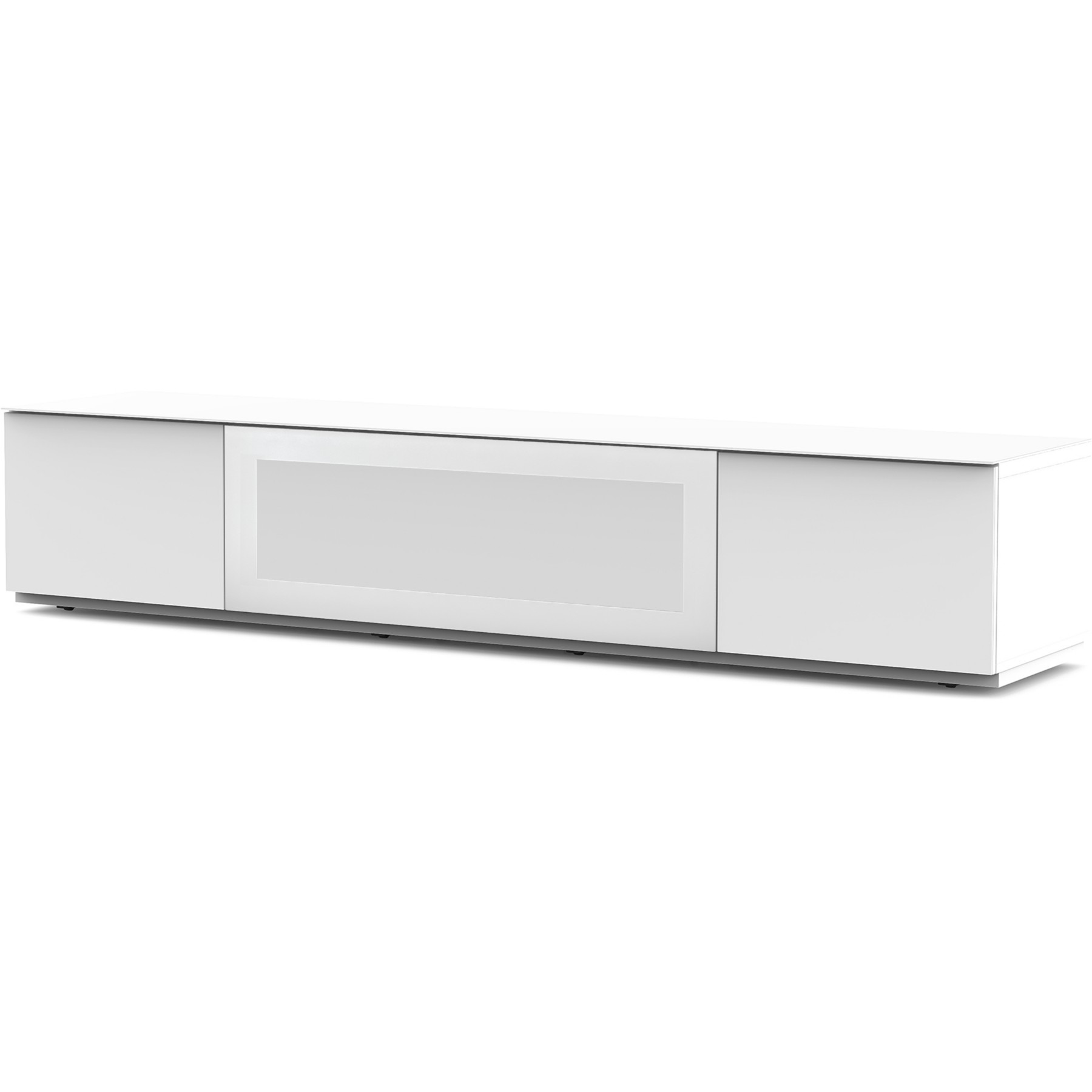 Meuble TV SONOROUS Studio STA 200 Blanc Porte IR