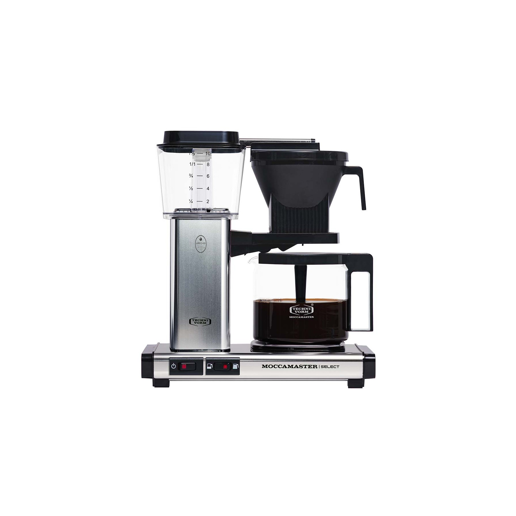 Cafetière filtre MOCCAMASTER Brushed
