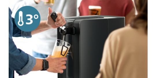 Tireuse à bière PHILIPS HD3761/60 PerfectDraft Série 5000 gris, 6L