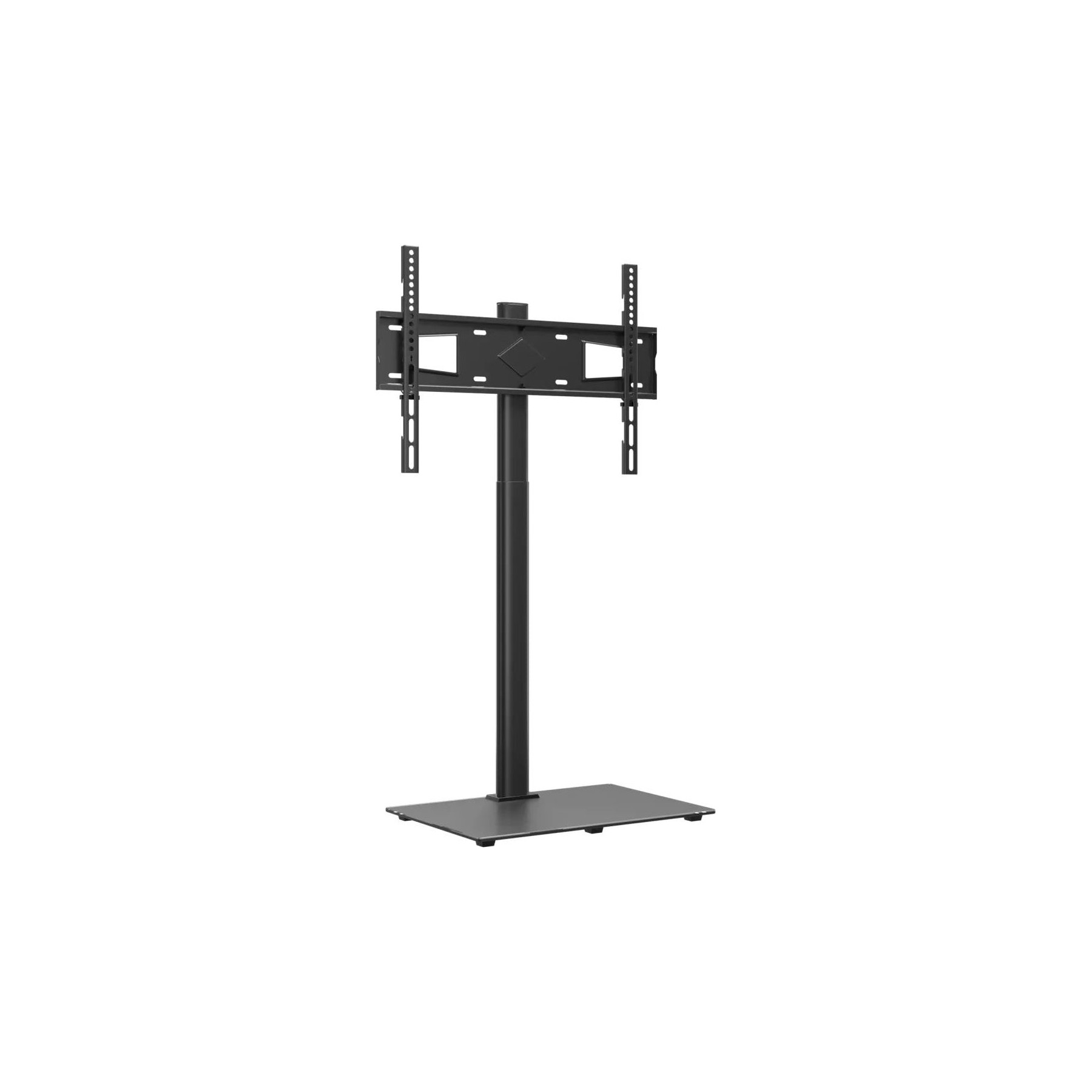 Meuble TV HELLOSHOP26 Meuble TV d'angle pivotant pour 32-65 po