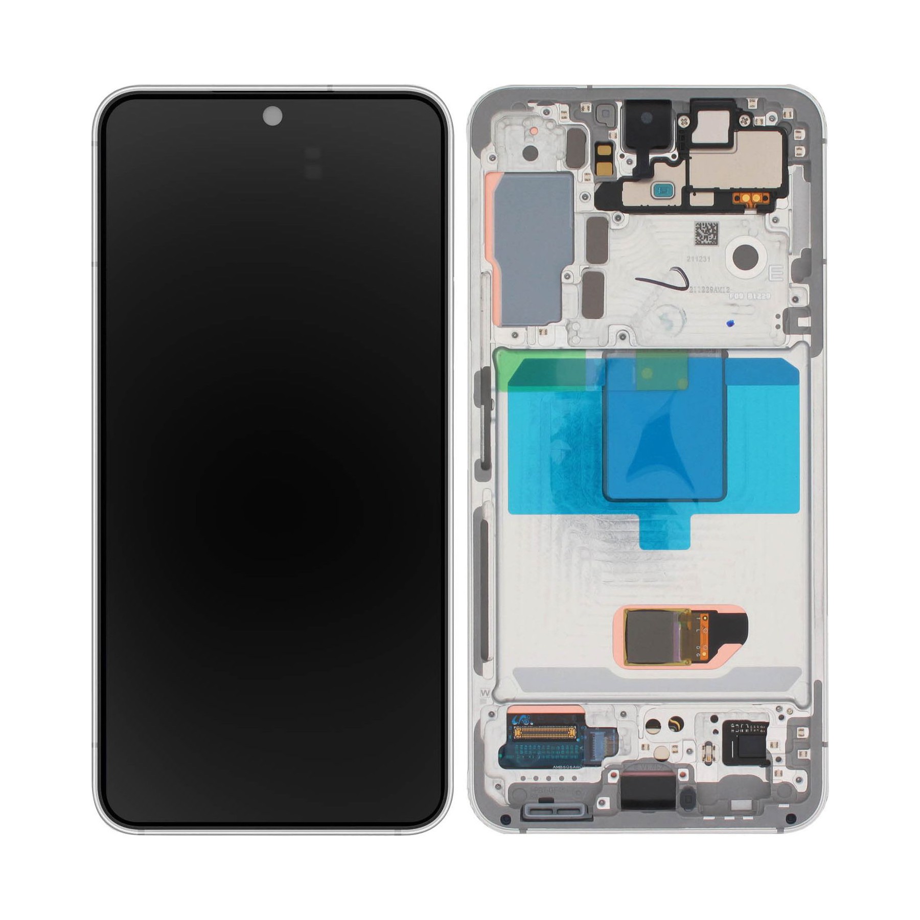 Pièce détachée SAMSUNG Écran LCD Tactile Samsung S22 Blanc