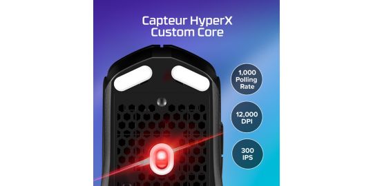 Souris Gamer Sans Fil HYPERX Pulsefire Haste 2 Core Blanche