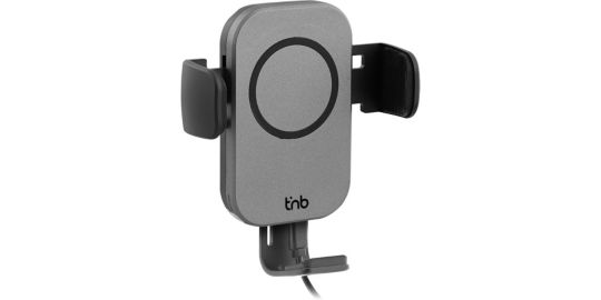 Support smartphone TNB 15W pour Tesla noir et gris